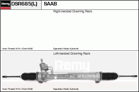 DELCO REMY DSR685L Steering...