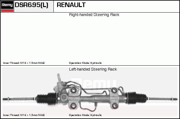 DELCO REMY DSR695 Steering...