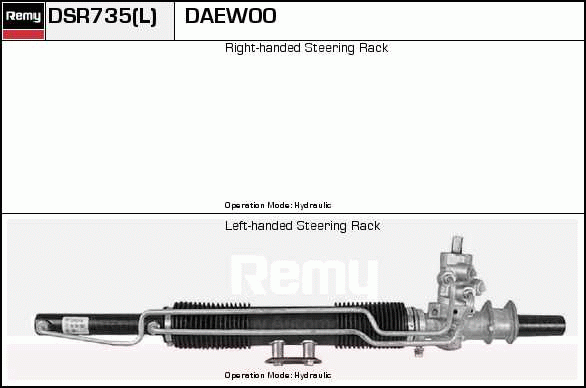 DELCO REMY DSR735L Steering...