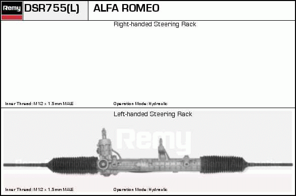 DELCO REMY DSR755 Steering...