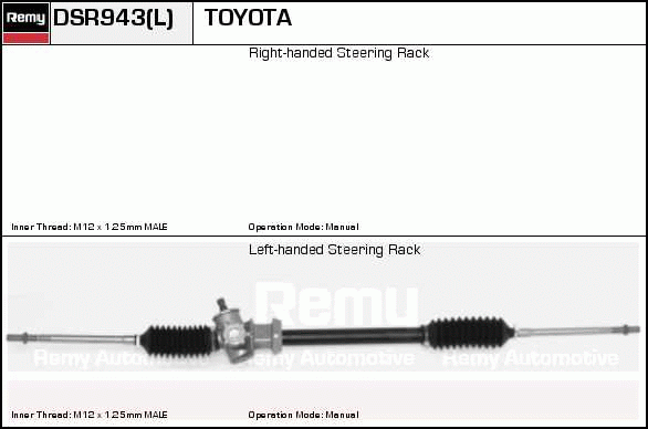 DELCO REMY DSR943L Steering...