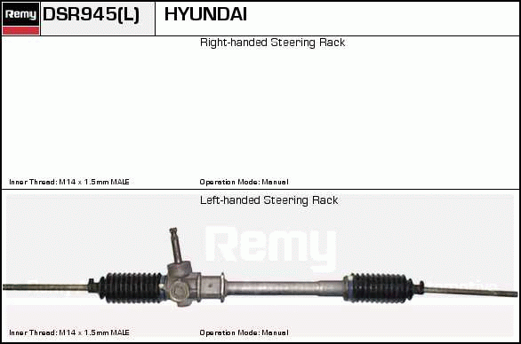 DELCO REMY DSR945 Steering...