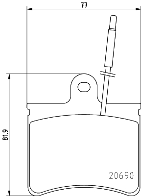 BENDIX 571296B ΣΕΤ ΤΑΚΑΚΙΑ
