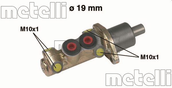 METELLI 05-0061 főfékhenger