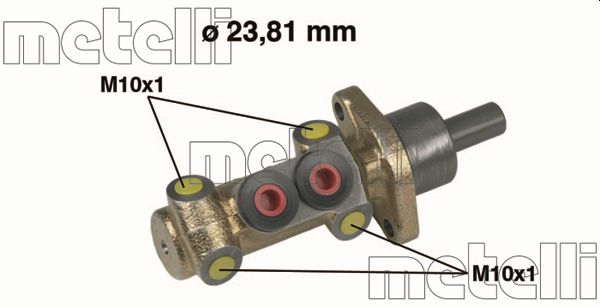 METELLI 05-0398 Спирачна помпа