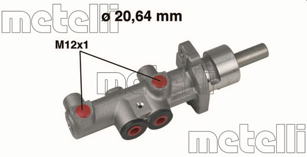 METELLI 05-0404 főfékhenger