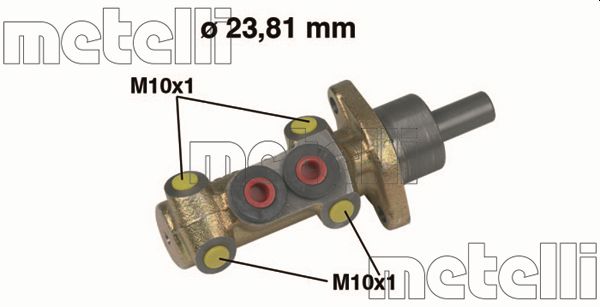 METELLI 05-0418 főfékhenger