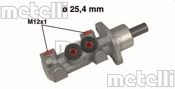 METELLI 05-0451 főfékhenger