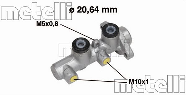 METELLI 05-0513 főfékhenger