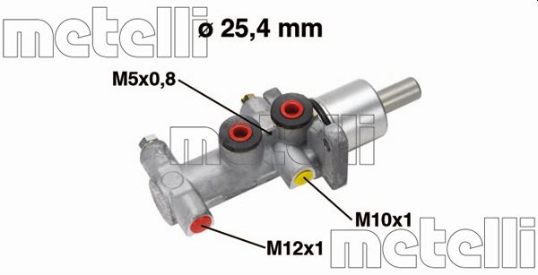 METELLI 05-0554 Cilindro...