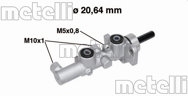 METELLI 05-0734 főfékhenger