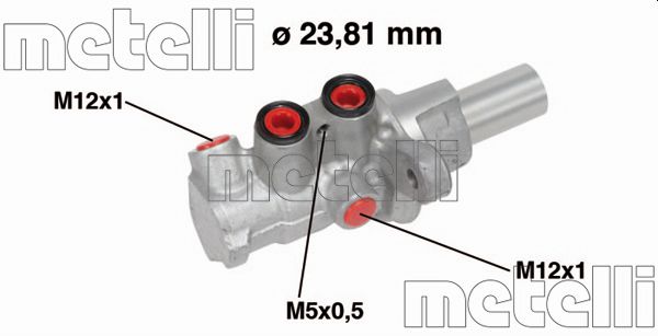 METELLI 05-0749 főfékhenger