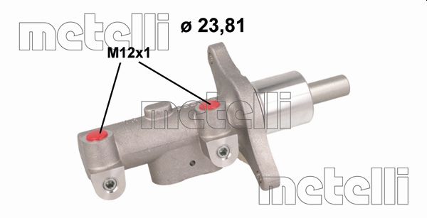 METELLI 05-1137 főfékhenger CITROËN PEUGEOT