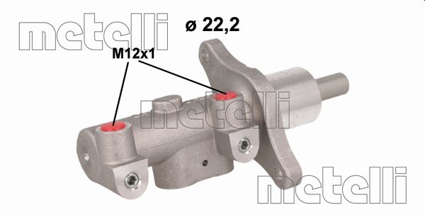 METELLI 05-1138 főfékhenger