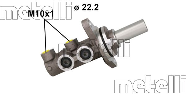 METELLI 05-1165 főfékhenger