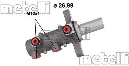 METELLI 05-1168 főfékhenger