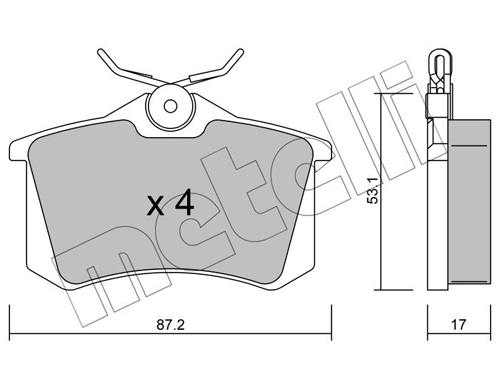 METELLI 22-0100-1 Kit...