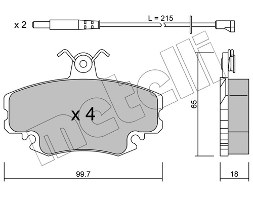 METELLI 22-0120-0K Kit...