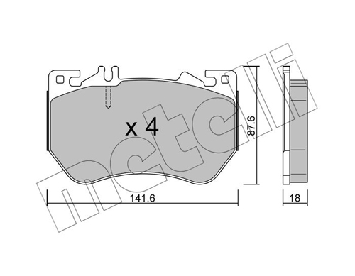 METELLI 22-1358-0 Σετ...