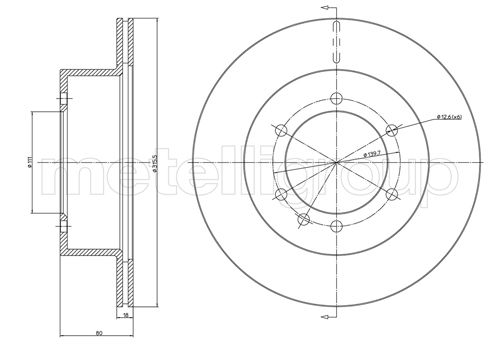 METELLI 23-0679 Brake Disc...