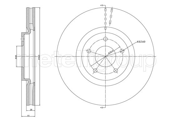 METELLI 23-1323C Brake Disc...