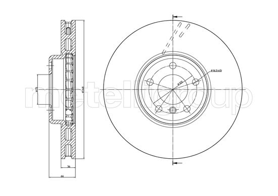 METELLI 23-1327C Brake Disc...