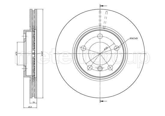 METELLI 23-1380C Brake Disc...