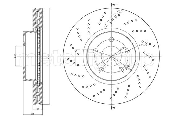 METELLI 23-1459FC Brake...
