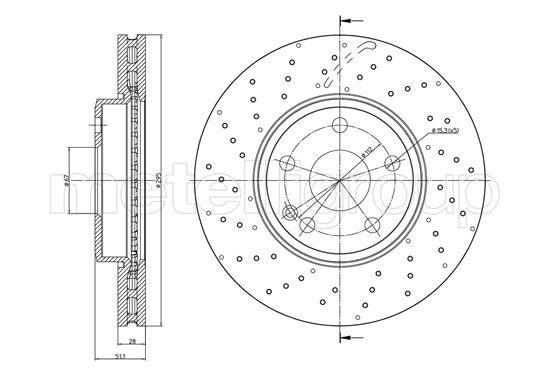 METELLI 23-1489FC Brake...