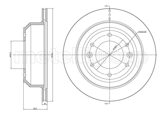 METELLI 23-1556 Brake Disc...