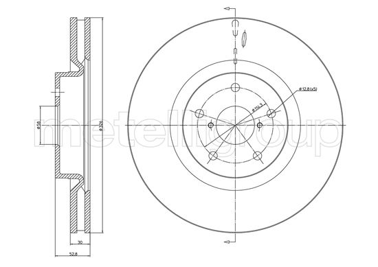 METELLI 23-1746C Brake Disc...