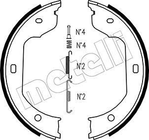METELLI 53-0019K Σετ...