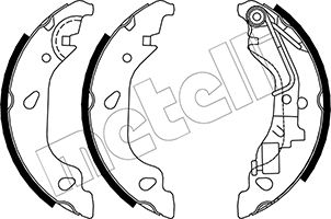 METELLI 53-0080Y Brake Shoe...