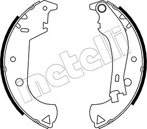 METELLI 53-0081Y Brake Shoe...