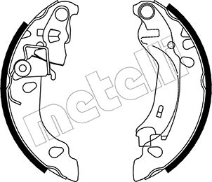METELLI 53-0083 Brake Shoe...