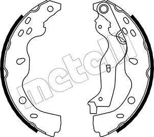 METELLI 53-0096 Brake Shoe...