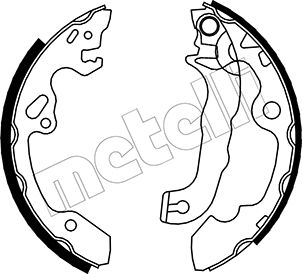 METELLI 53-0133 Brake Shoe...