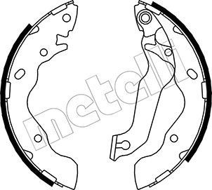 METELLI 53-0171 Brake Shoe...