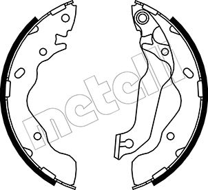 METELLI 53-0176 Brake Shoe...