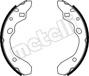 METELLI 53-0210 Brake Shoe...