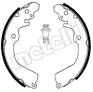 METELLI 53-0257 Brake Shoe...