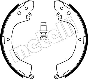 METELLI 53-0260 Brake Shoe...