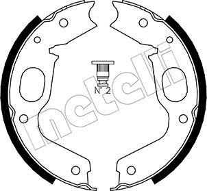 METELLI 53-0264 Brake Shoe...