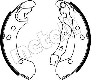 METELLI 53-0290 Brake Shoe...