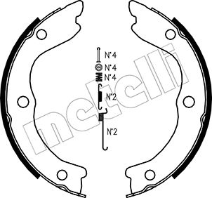 METELLI 53-0293K Σετ...