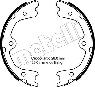 METELLI 53-0298 Brake Shoe...