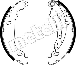 METELLI 53-0328 Brake Shoe...