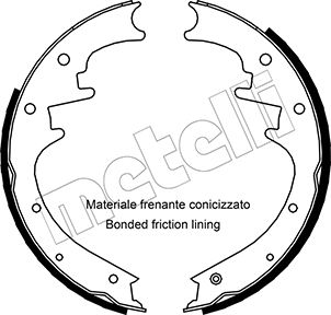 METELLI 53-0352 Brake Shoe...