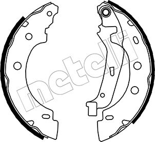 METELLI 53-0355 Brake Shoe...
