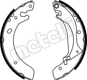 METELLI 53-0368 Brake Shoe...